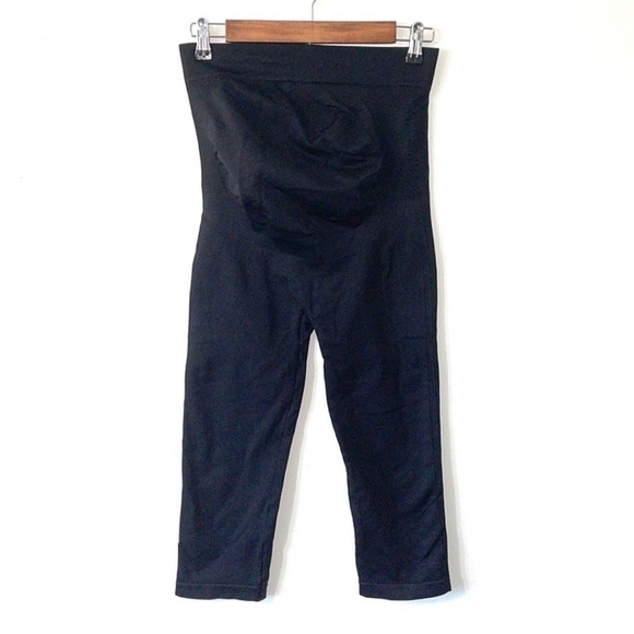 Blanqi Everyday Cropped Maternity Legging Black Size Medium - Picture 2 of 3